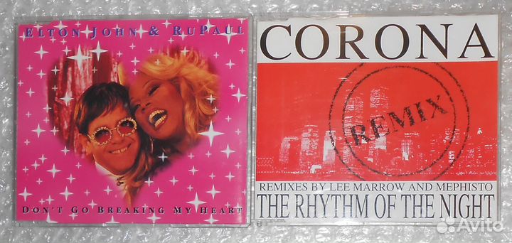 CD singles Ace Of Base Captain Hollywood Project