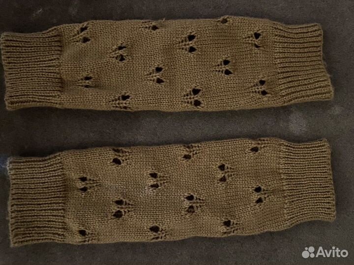 Перчатки без пальцев, нарукавники