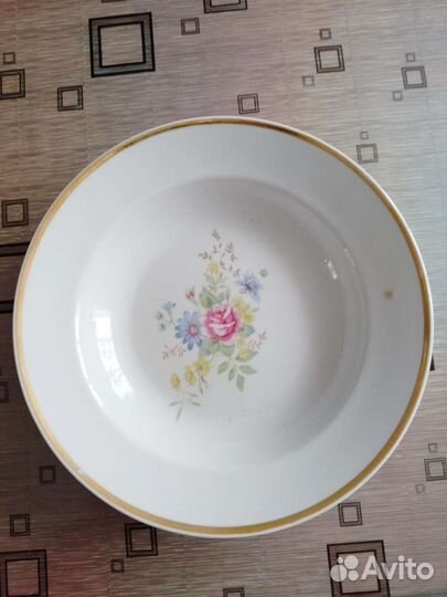 Тарелки столовые СССР