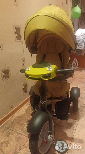 Трехколесный велосипед luxury techteam