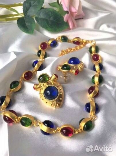 Колье ожерелье Итальянский винтаж Style