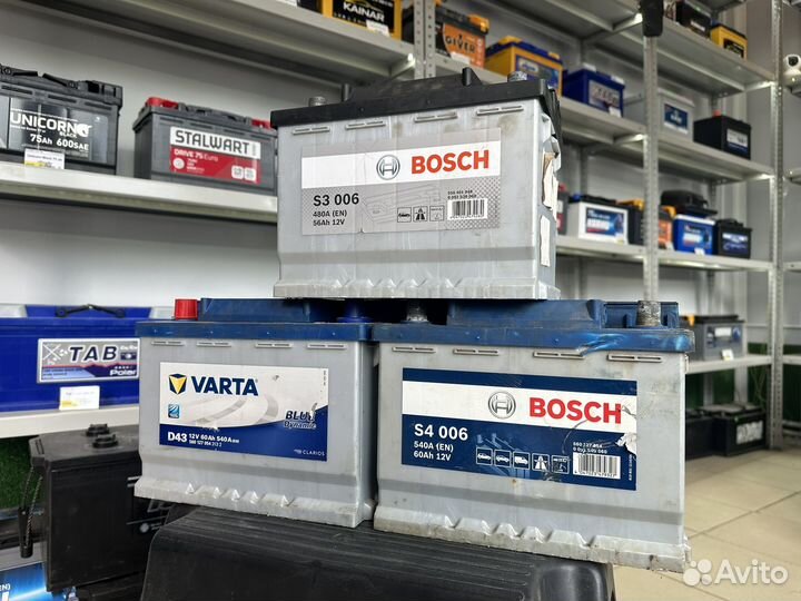 Аккумулятор 60 ah бу
