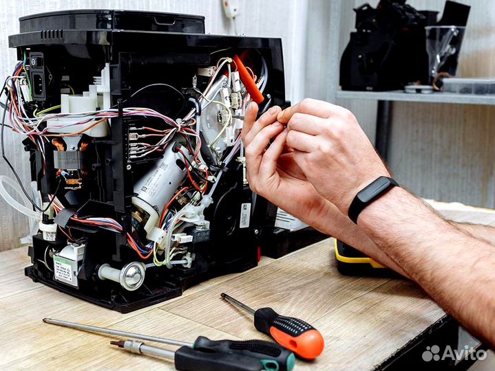 Ремонт Кофемашин, Наладка программ, Профилактика