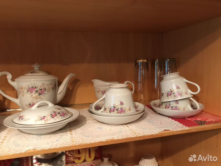 Японский столовый чайный сервиз sone 4933R 6 персо