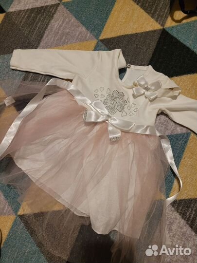 Платье для девочки 80