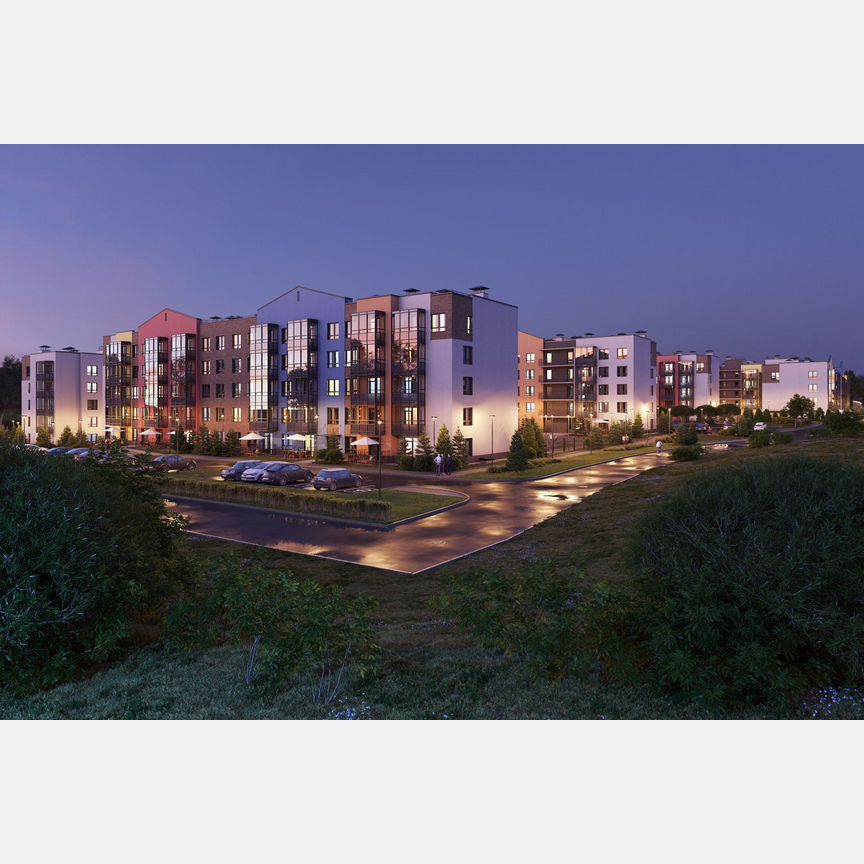 3-к. квартира, 71,3 м², 4/5 эт.
