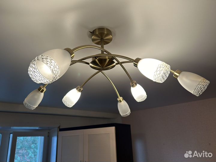 Люстра бу
