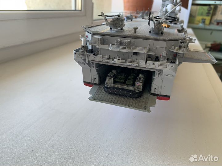 Модель авианосца wasp 1/350