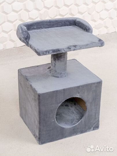 Домик для кошки с когтеточкой