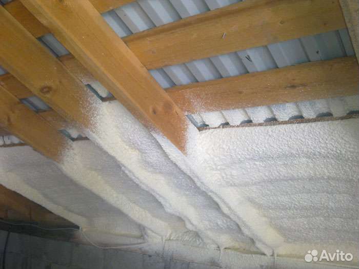 Утепление пенополиуретаном