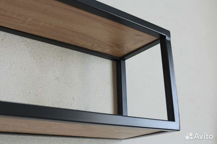 Полка настенная в стиле лофт