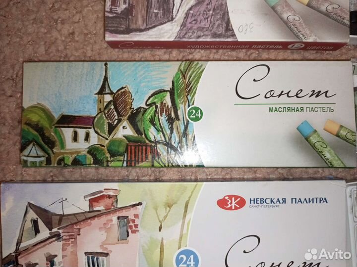 Сонет пастель масляная