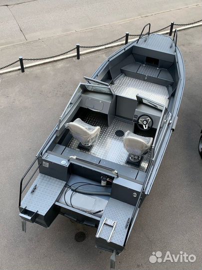 Алюминиевая лодка косатка 654