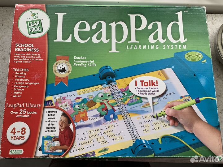 LeapPad Leap Frog обучающий планшет