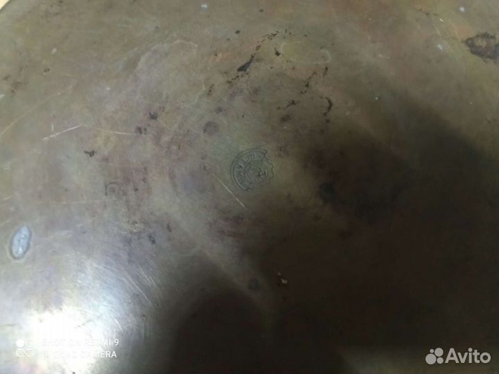 Латунный таз