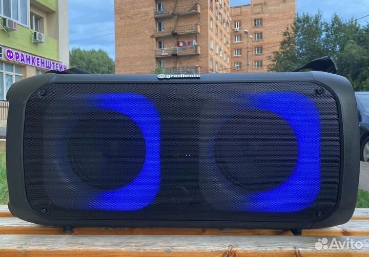 Колонка портативная Gradiente 550вт Премиум звук