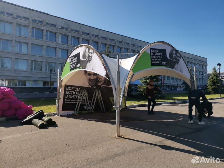 Аренда шатров 5*5, 6*6, 5*10, 10*10, 17*20 м