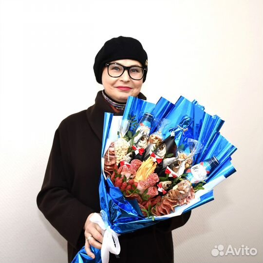 Съедобные букеты для мужчин и женщин