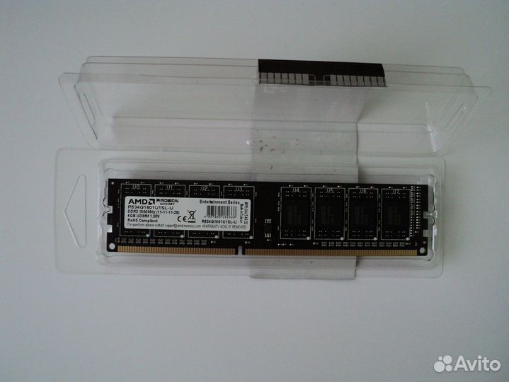 4 Гб 1600 MHz DDR3 меняю на 1333 MHz или продаю