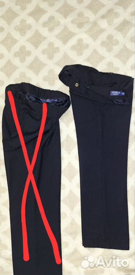 Брюки школьные на мальчика рост 122