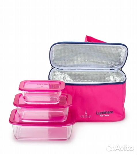 Контейнер набор luminarc+ сумка холодильник