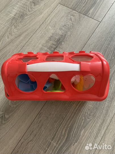 Игрушка Домик Сортер с ключами и горшочек