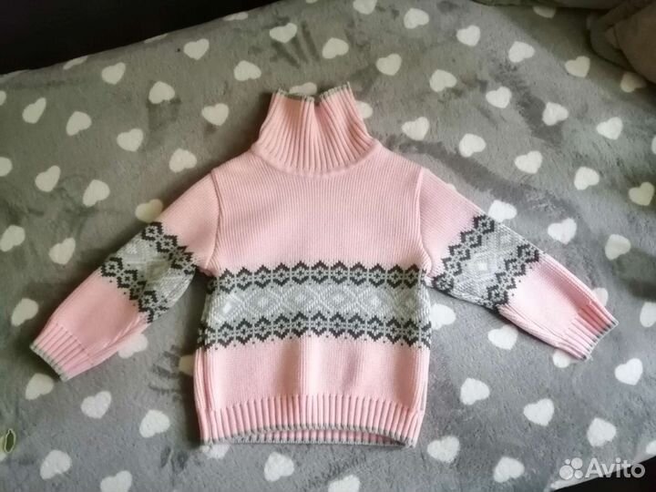 Свитер для девочки 92