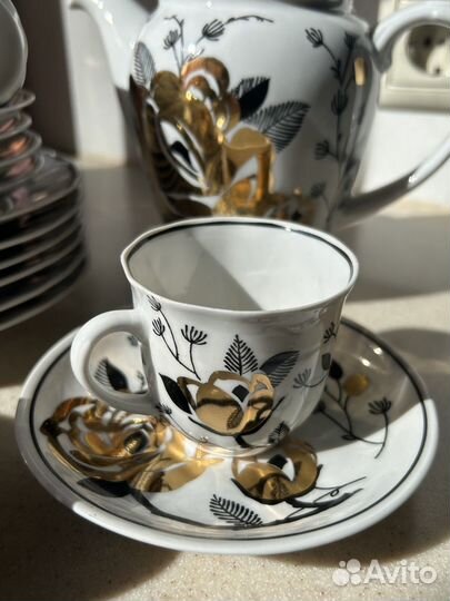 Кофейный сервиз Вербилки СССР