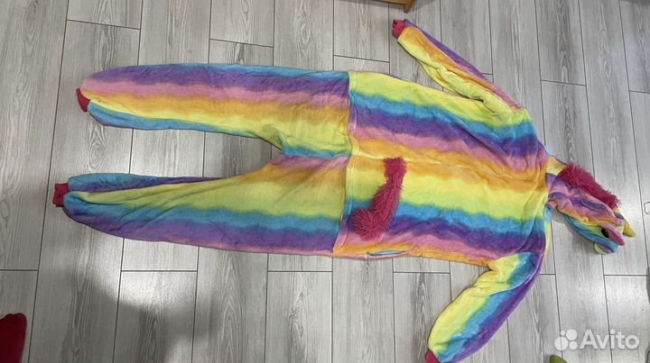 Пижама кигуруми взрослая единорог