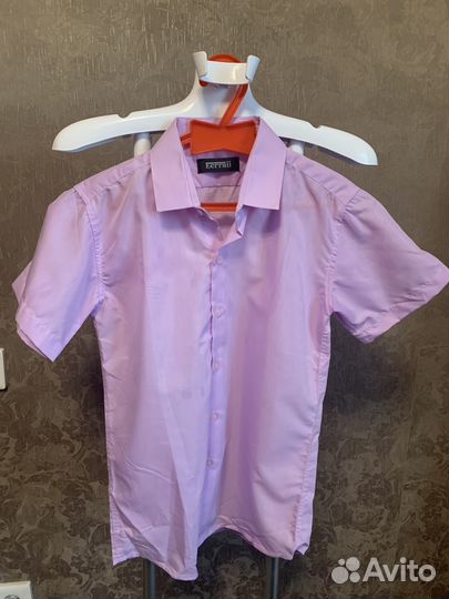 Рубашки на мальчика 134 140