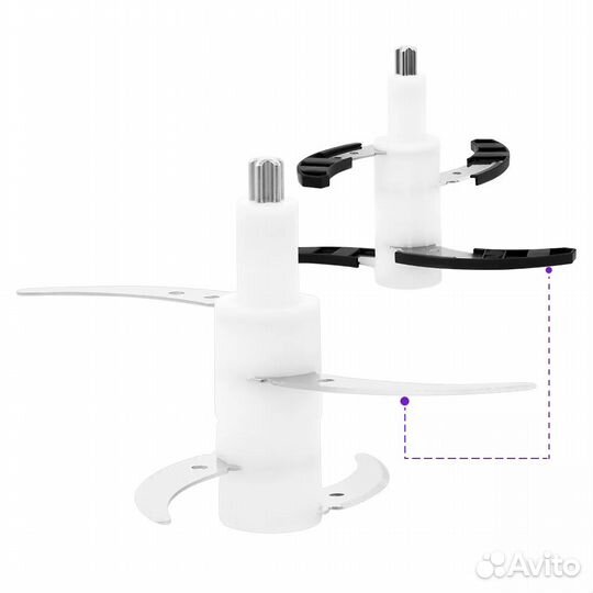 Измельчитель Kitfort кт-3013, синий