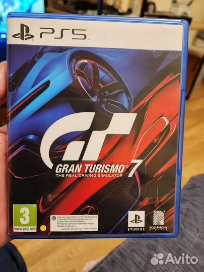 Gran turismo 7 ps5 диск