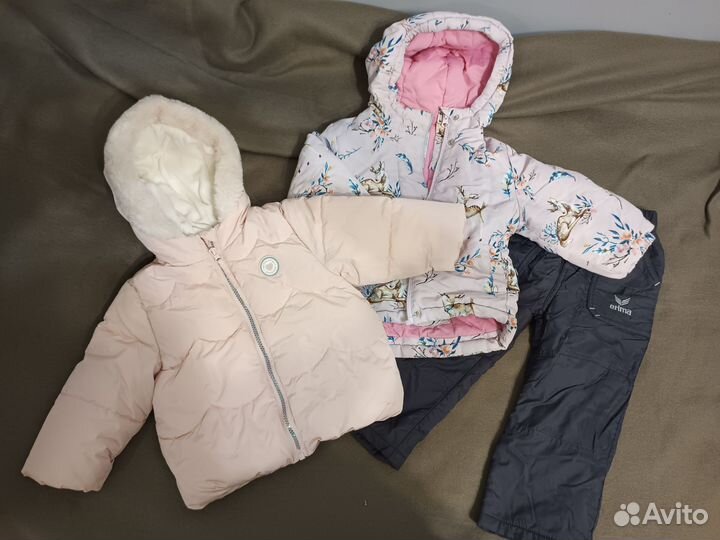 Пакет вещей для девочки 80 86