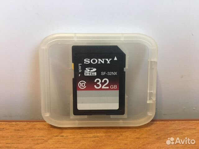 Карта памяти sdhc Sony 32Gb