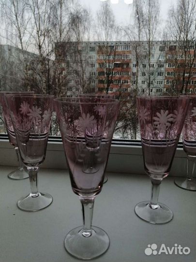 Стекло фужеры, конфетницы, салатники