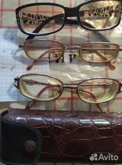 Очки с диоптриями (минусовые) бу