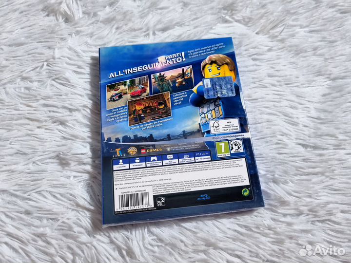 PS4 PS. Lego City Undercover. Новый диск, в плёнке