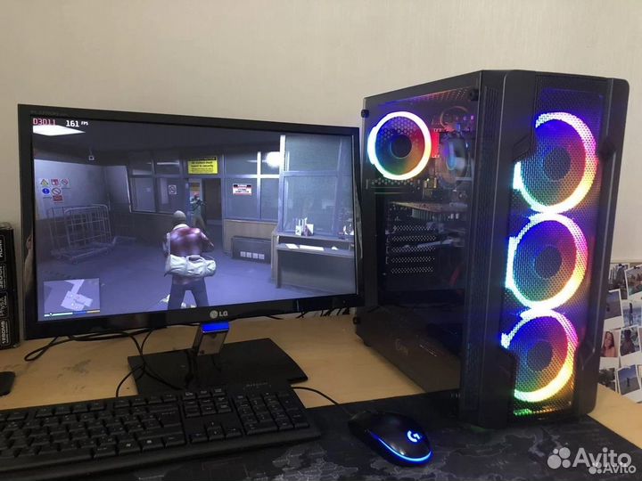 Игровой Компьютер Core i7(оригинал) +16Gb+GTX1060