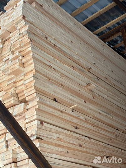 Доска сухая строганная 40х150х4000