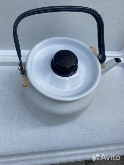 Чайник эмалированный СССР