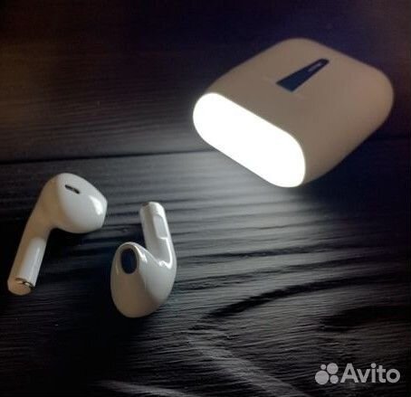 %%BT TWS гарнитура NS-PRO 4S White