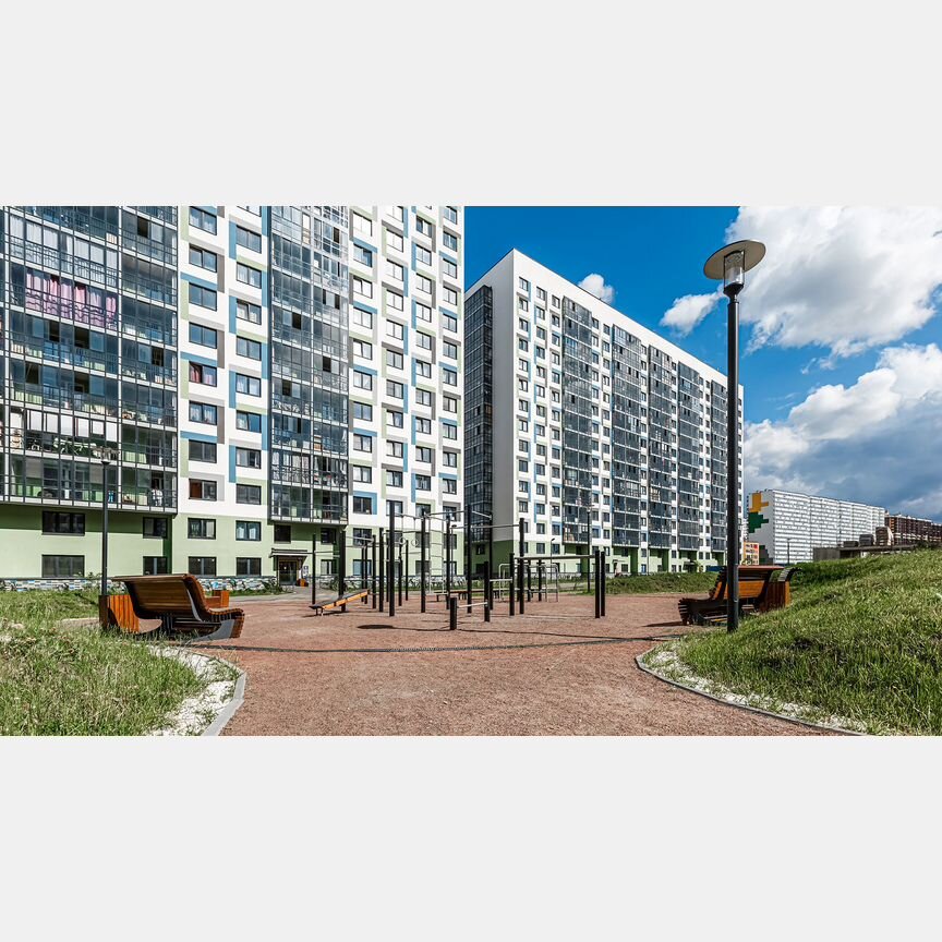 2-к. квартира, 61,2 м², 12/15 эт.