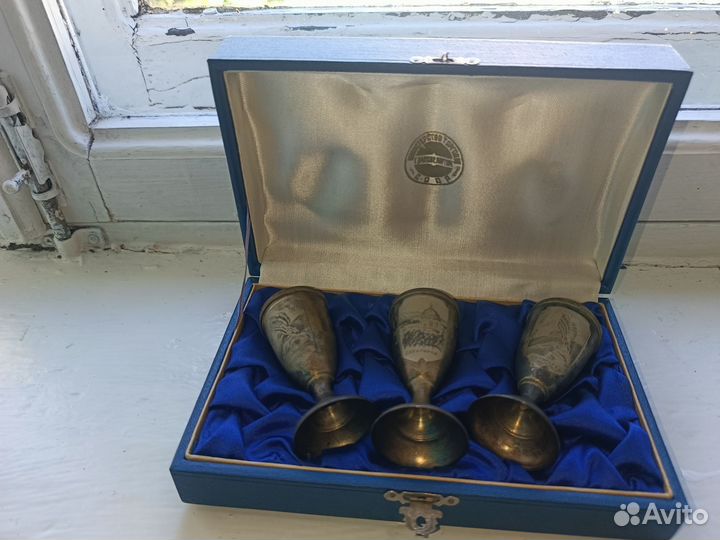 Серебряные рюмки СССР