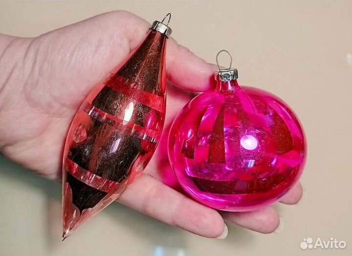 Елочные игрушки СССР. Глинки