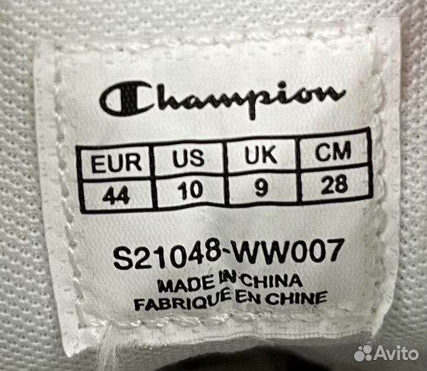 Champion 919 roch mid white red оригинал