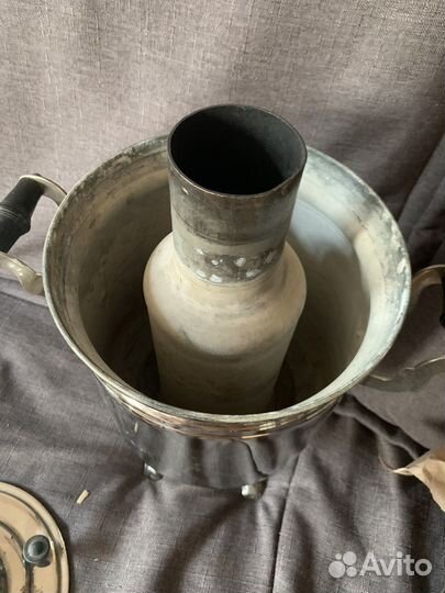 Самовар 5л угольный СССР на дровах