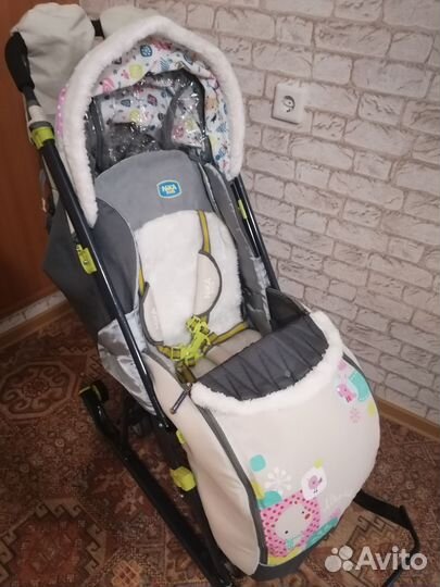 Санки-коляска