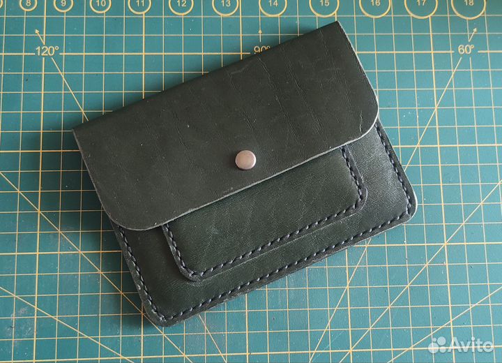 Обложка для авто документов. Натуральная кожа