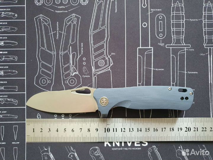 Складной нож Petrified Fish PF 868 