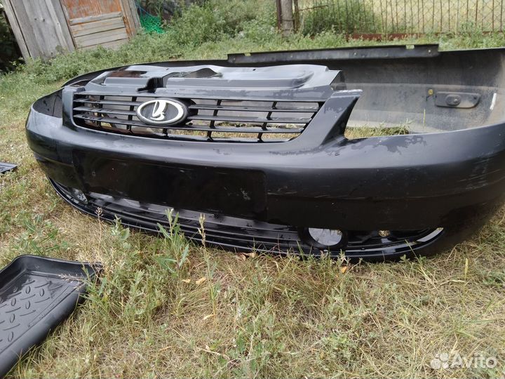 Бампера priora 1 передний задний